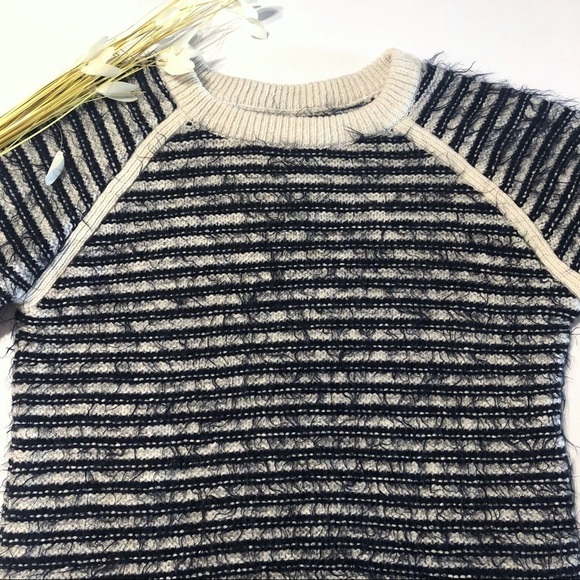 BILLABONG Eyelash Striped Crewneck Sweater - Picture 3 of 8